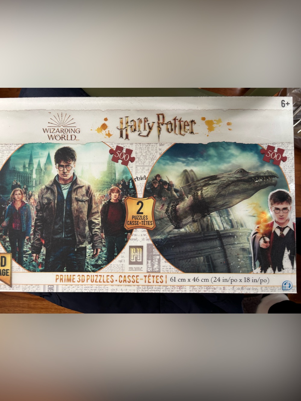 Harry Potter 500-Piece Puzzle - Movie Art